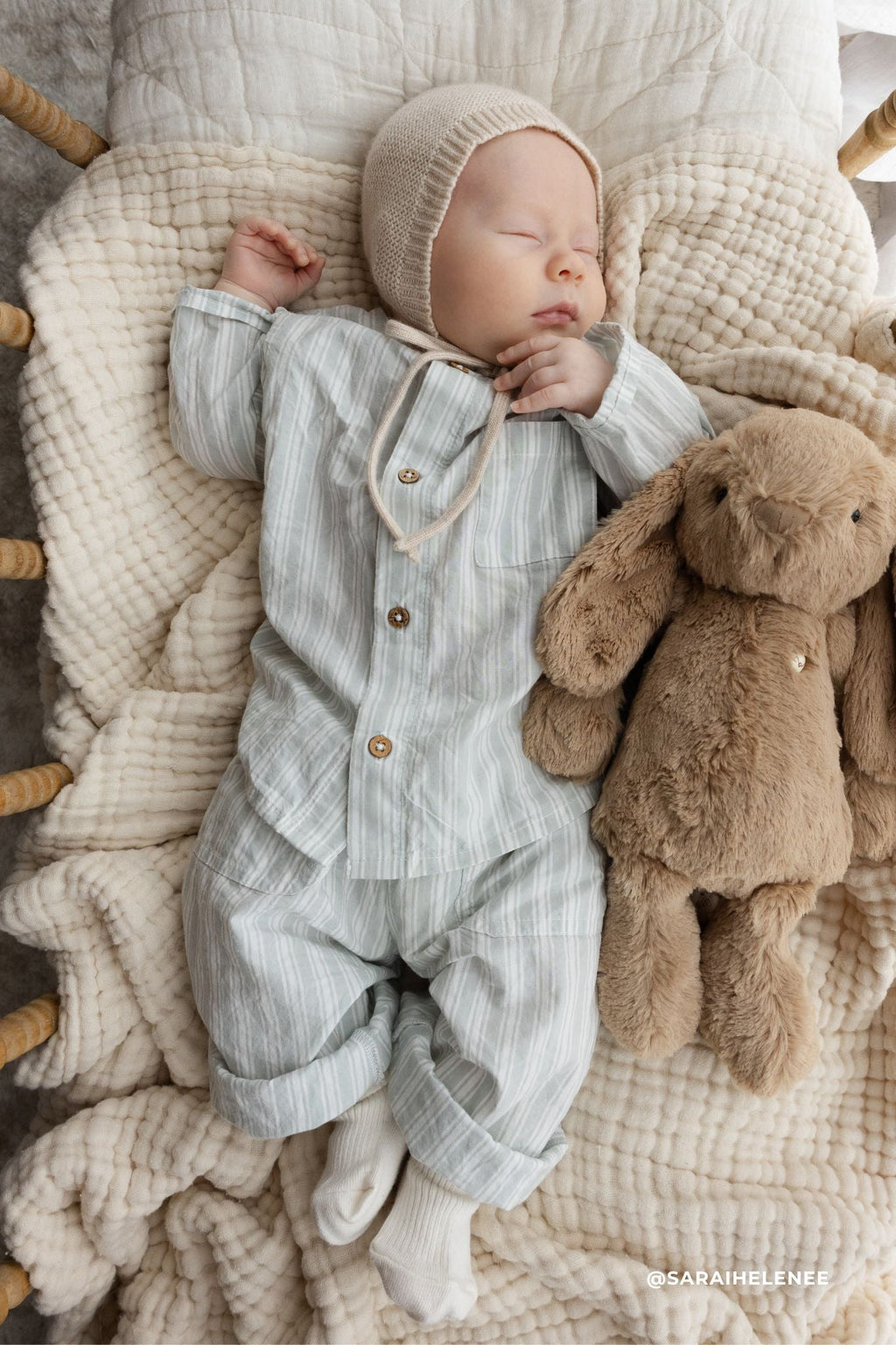 Haut en coton biologique à rayures multicolores avec boutons-pression pour bébés et petits garçons de 0 à 4 ans