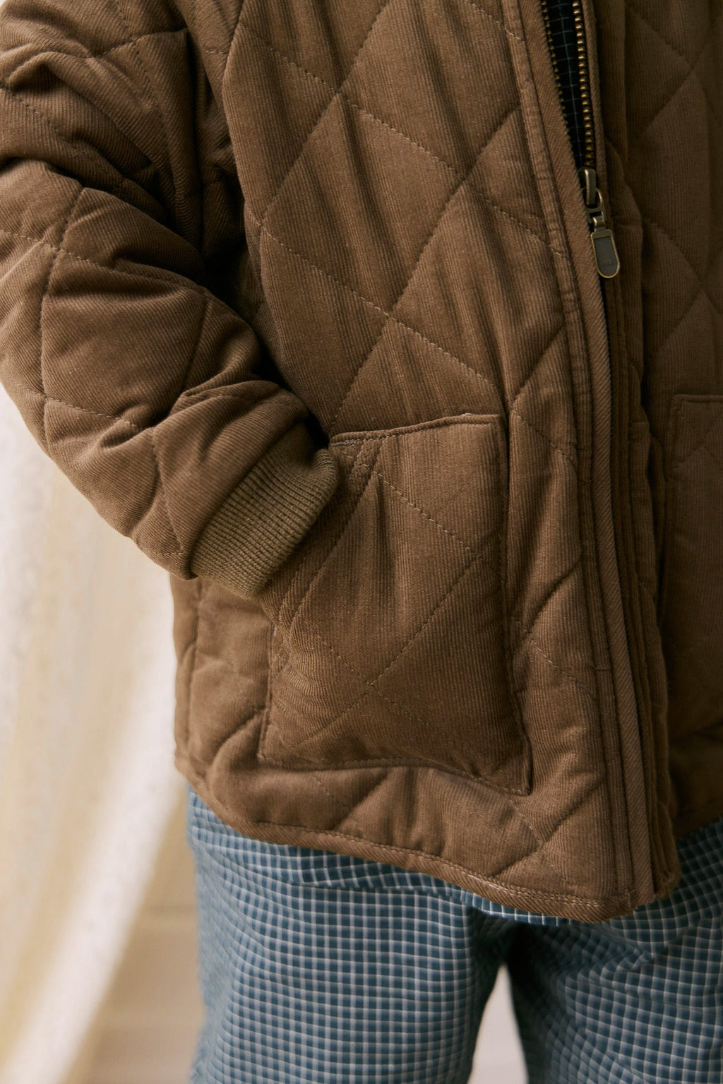 Veste en coton à appliqué ludique avec fermeture éclair pour bébés et petits garçons de 6 mois à 7 ans