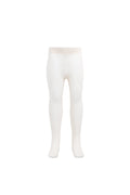 Collant uni en coton rose fardé doux avec taille élastique pour bébés et tout-petots filles