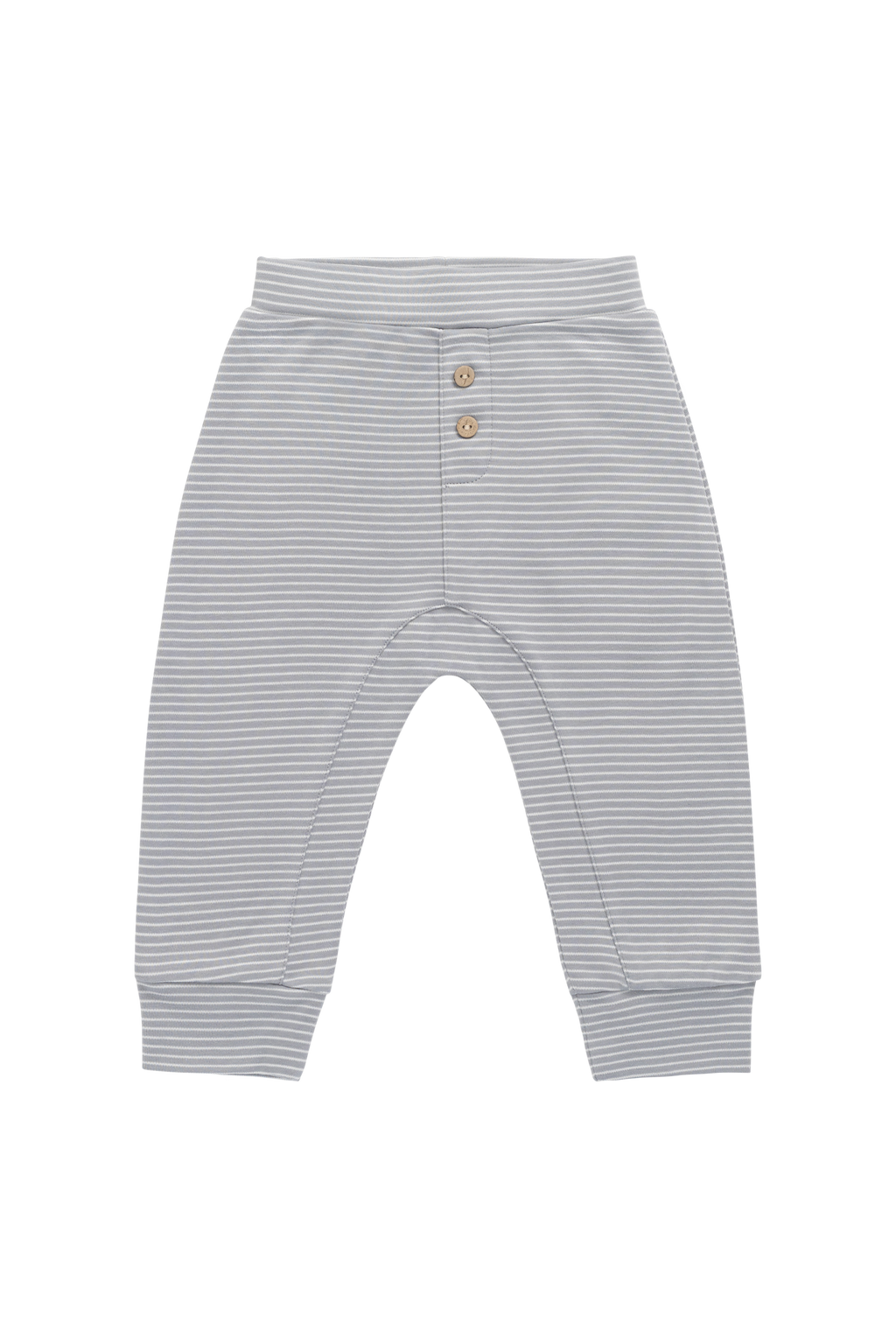 Pantalon en coton Pima fin à rayures Missouri classique avec taille élastique pour bébés et petits garçons de 0 à 4 ans