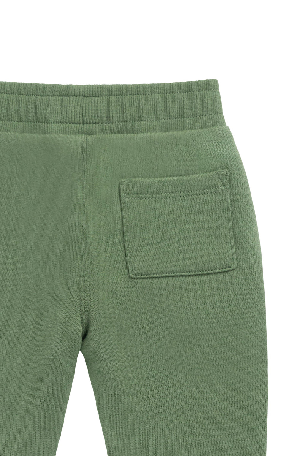 Pantalon de survêtement sportif Pois Neige en coton biologique uni avec taille élastique pour bébés garçons 6M