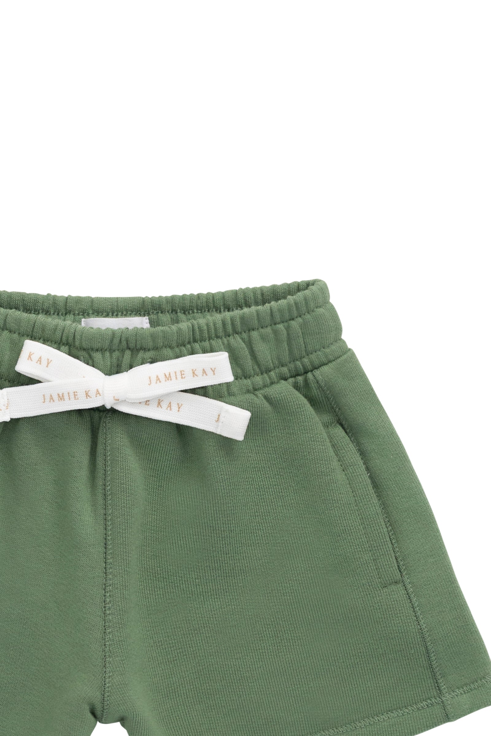 Short décontracté en coton biologique pois de neige avec taille élastique pour bébés garçons 6M