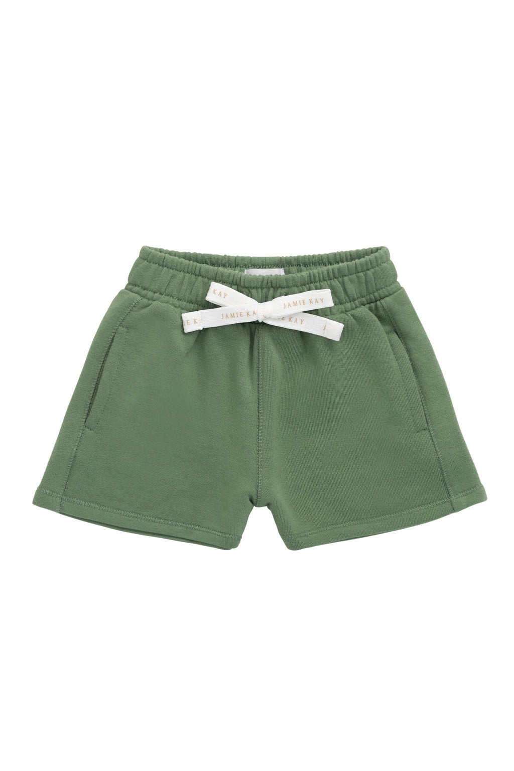 Short décontracté en coton biologique pois de neige avec taille élastique pour bébés garçons 6M