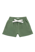 Short décontracté en coton biologique pois de neige avec taille élastique pour bébés garçons 6M