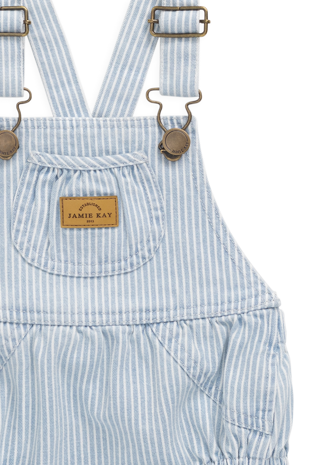 Barboteuse rayée en coton ludique avec boutons-pression pour bébés et tout-petits garçons et filles de 0 à 2 ans