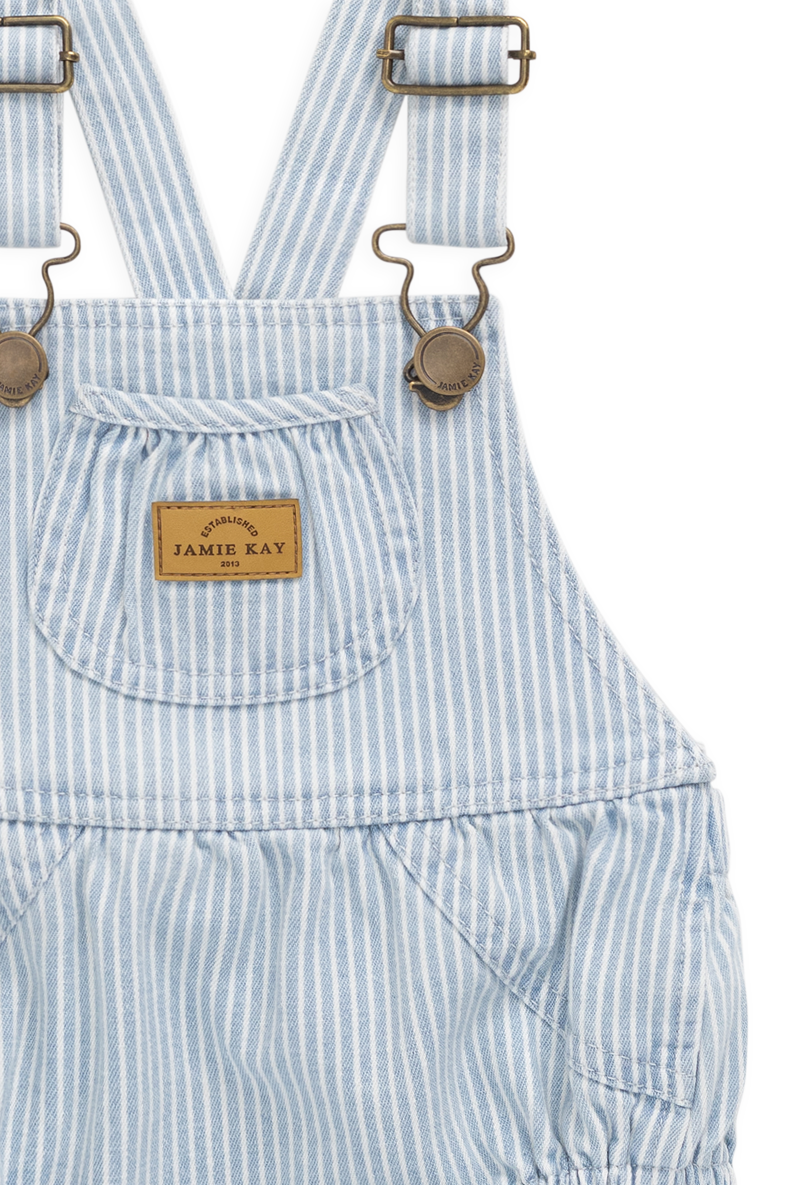 Barboteuse rayée en coton ludique avec boutons-pression pour bébés et tout-petits garçons et filles de 0 à 2 ans