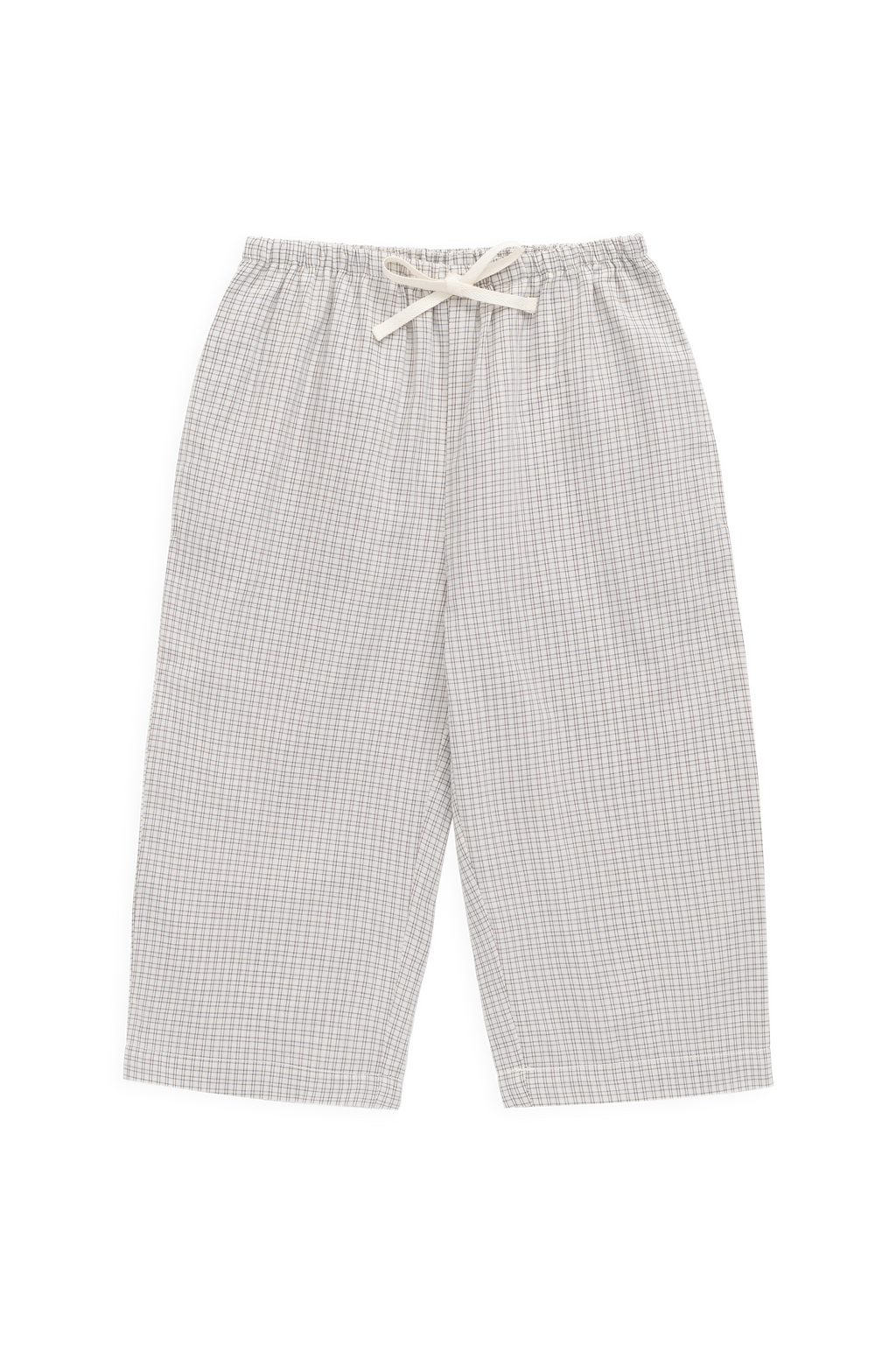 Pantalon à carreaux en coton biologique avec taille élastique pour bébés et enfants garçons de 6 mois à 8 ans